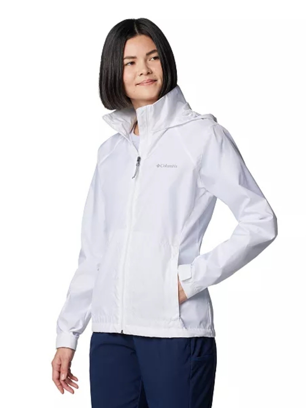 Columbia Women’s Switchback III Lightweight Packable Rain Jacket Large